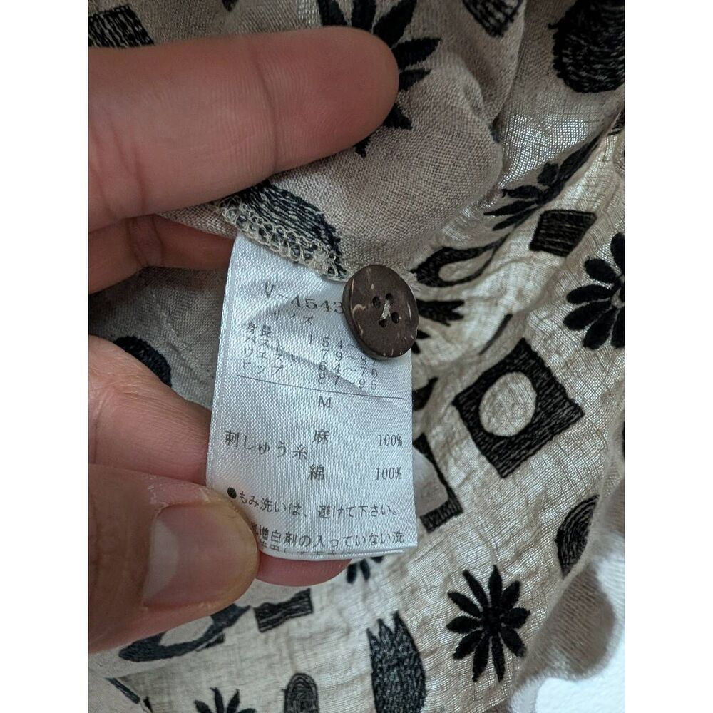 Cotton house Aya button down top - Picture 7 of 8